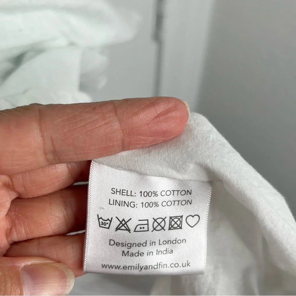 ModCloth/Emily and Fin Tuscan Landscape “Lucy” Dress Size L - Picture 7 of 14